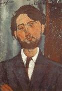 Amedeo Modigliani Portrait of Leopold zborowski oil painting